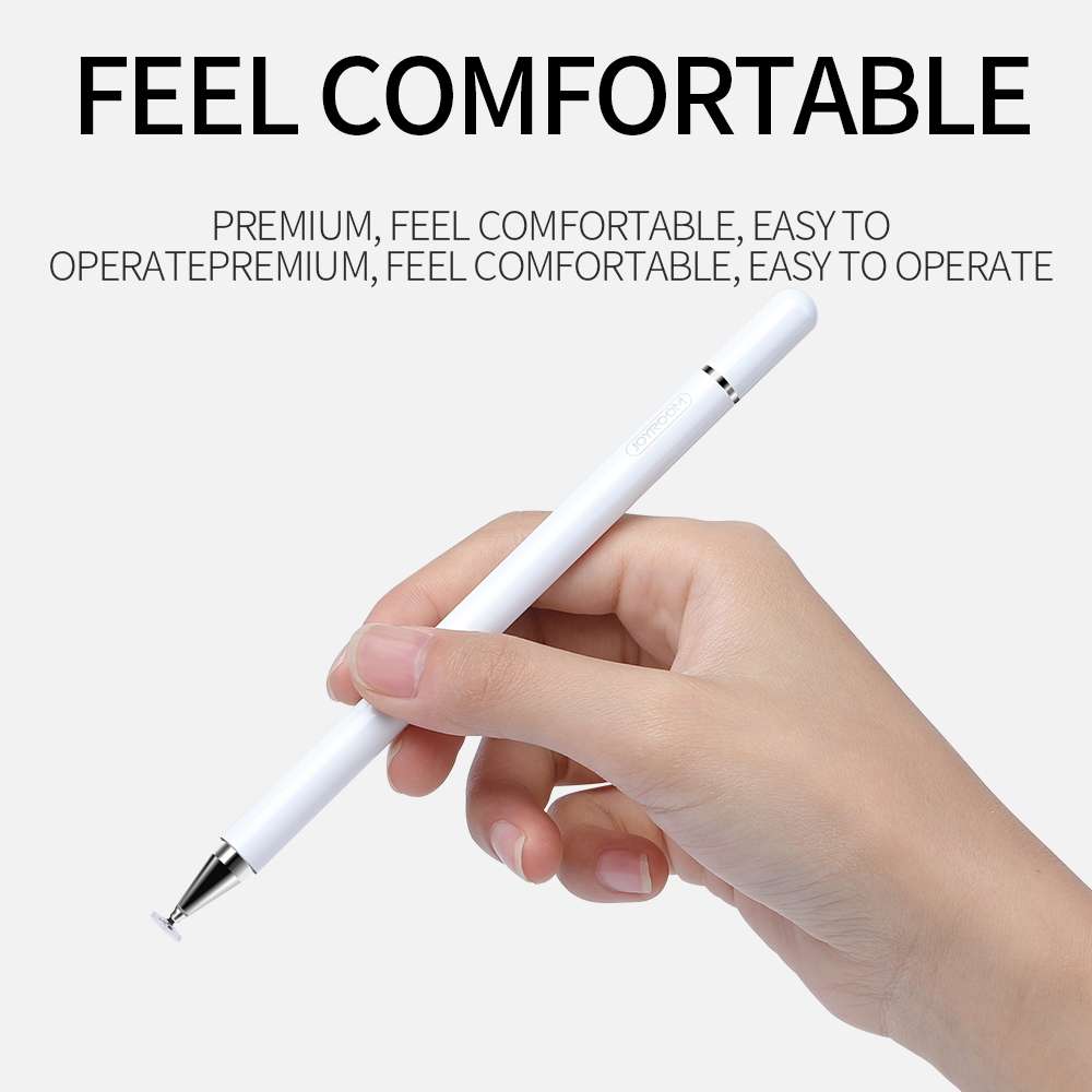 JOYROOM JR-BP560 Excellent Series Portable Universal Passive Disc Head Capacitive Pen ... (Silver)
