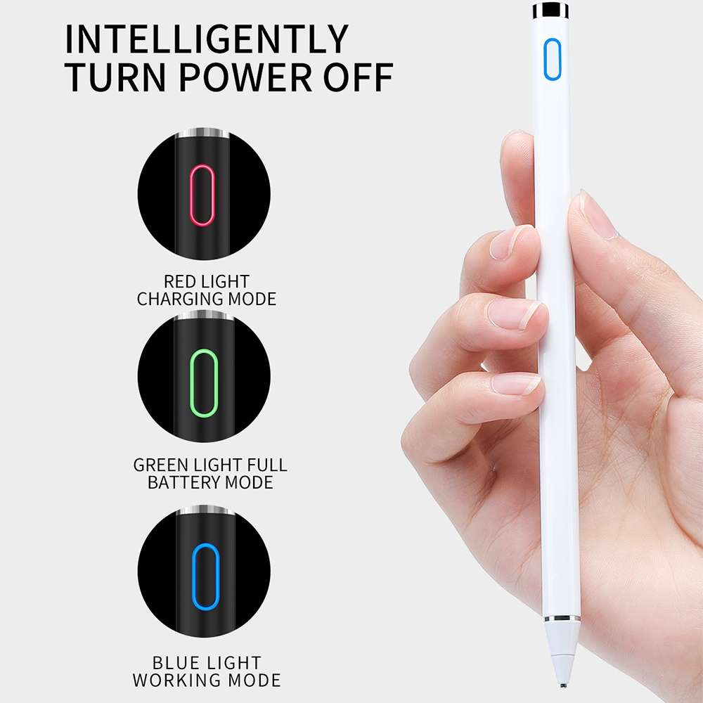 JOYROOM JR-K811 Excellent Series Micro USB Rechargeable Active Capacitive Stylus Pen w ... (Black)