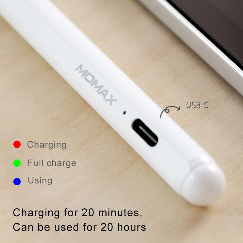 MOMAX TP2 ONE LINK Anti-mistouch Active Capacitive Stylus Pen for iPad