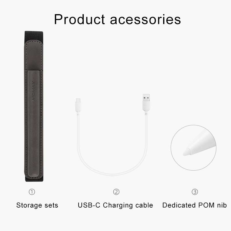MOMAX TP2 ONE LINK Anti-mistouch Active Capacitive Stylus Pen for iPad