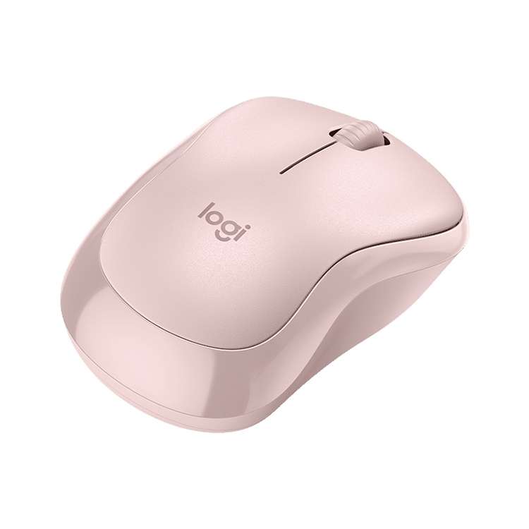 Logitech M221 Fashion Silent Wireless Mouse(Pink)