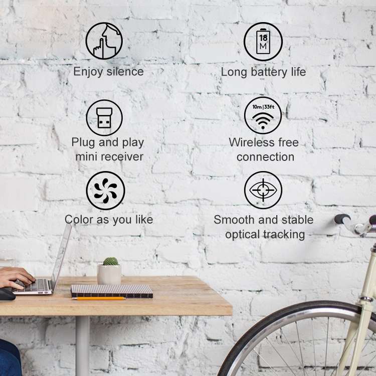 Logitech M221 Fashion Silent Wireless Mouse(Pink)