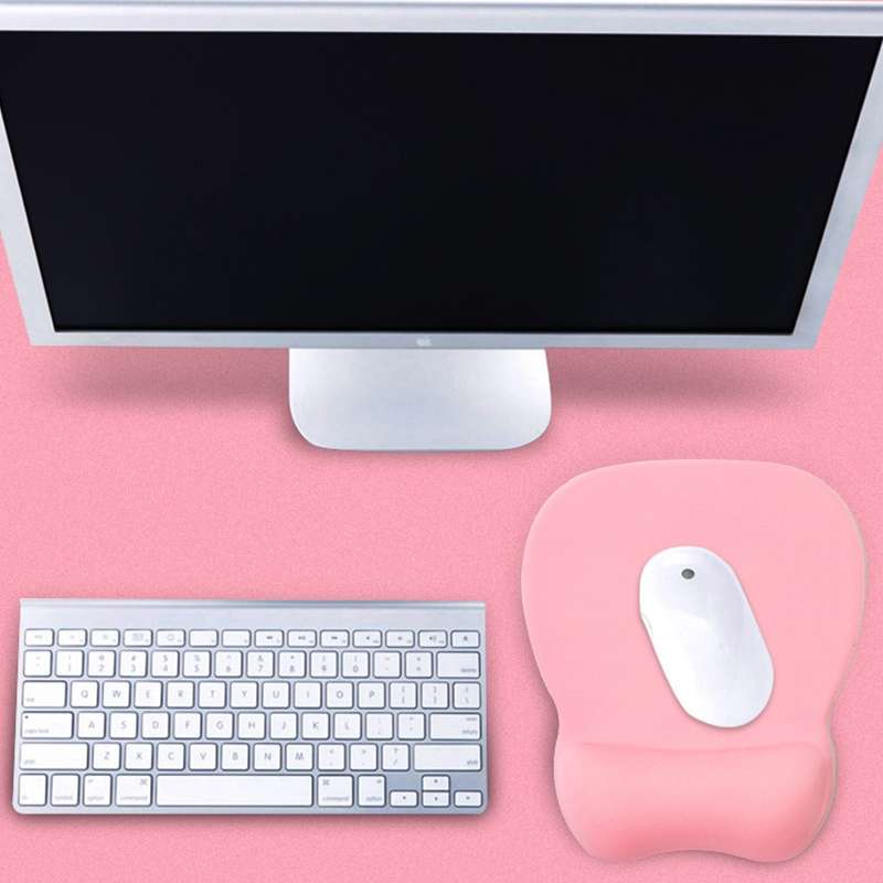 MONTIAN MF-01 Oval Slow Rebound Memory Cotton Soft Bracer Mouse Pad(Blue)