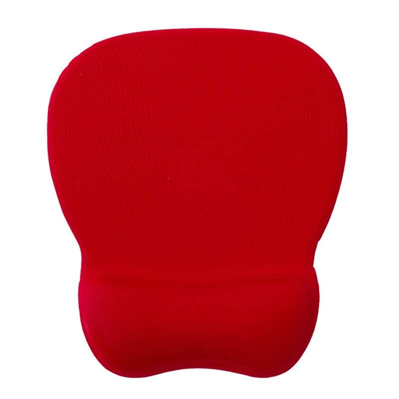 MONTIAN MF-01 Oval Slow Rebound Memory Cotton Soft Bracer Mouse Pad(Red)