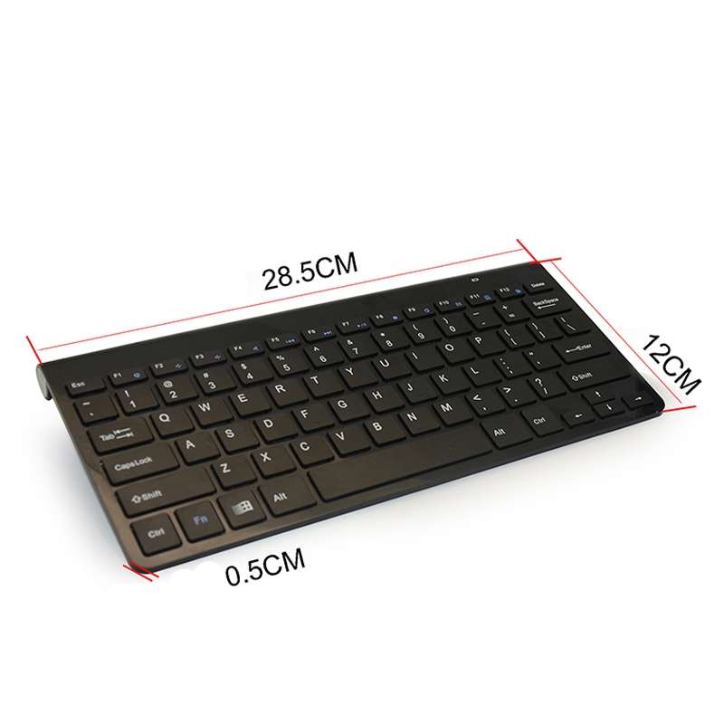 KM-909 2.4GHz Wireless Multimedia Keyboard + Wireless Optical Pen Mouse with USB Receiver Set for Co