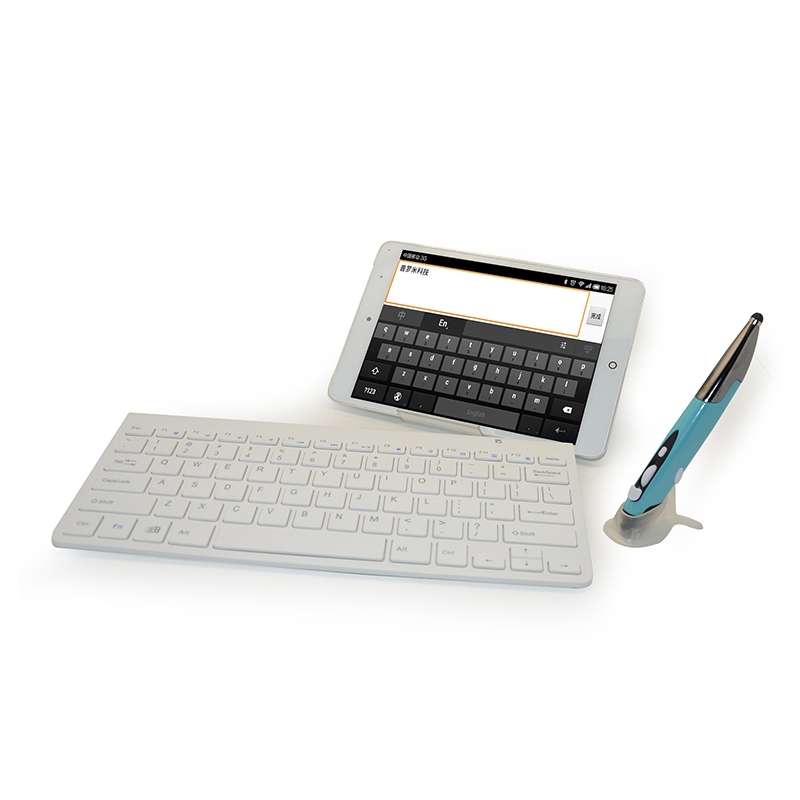KM-909 2.4GHz Wireless Multimedia Keyboard + Wireless Optical Pen Mouse with USB Receiver Set for Co