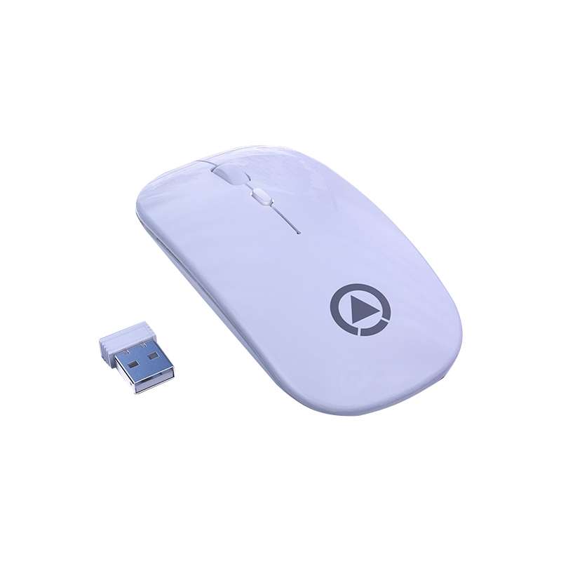 YINDIAO A2 2.4GHz 1600DPI 3-modes Adjustable Wireless Silent Mouse, Battery Powered(Black)