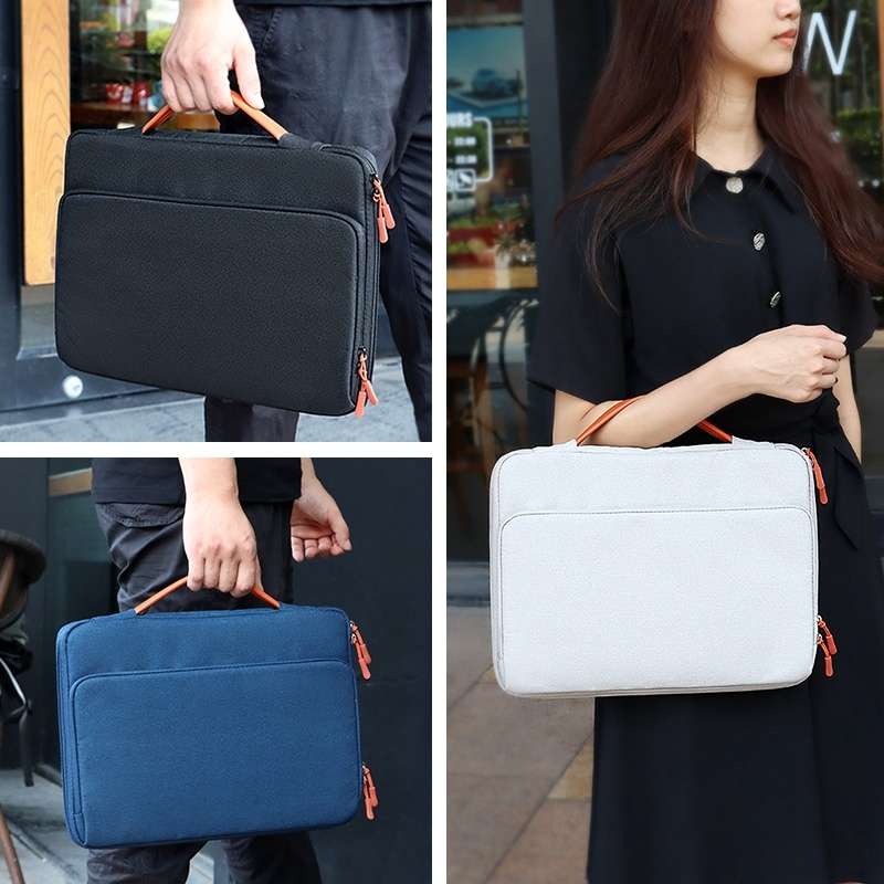 ND03S 14.1-15.4 inch Business Casual Laptop Bag(Grey)