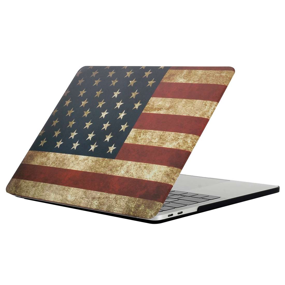 For 2016 New Macbook Pro 13.3 inch A1706 & A1708 Retro US Flag Pattern Laptop Water Decals PC Prot
