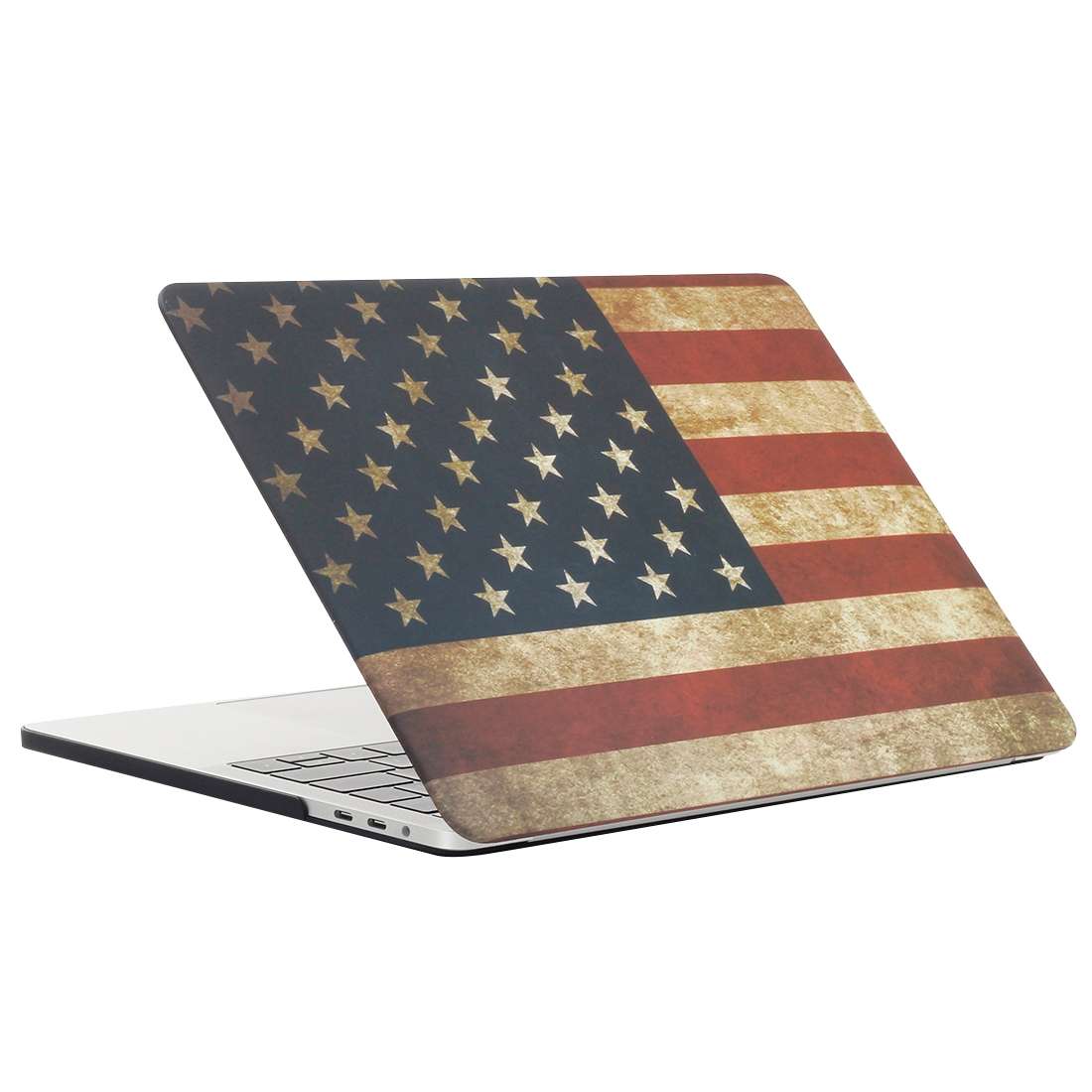 For 2016 New Macbook Pro 13.3 inch A1706 & A1708 Retro US Flag Pattern Laptop Water Decals PC Prot