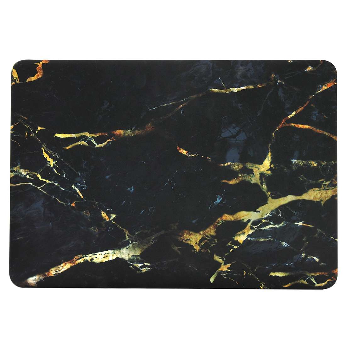For 2016 New Macbook Pro 13.3 inch A1706 & A1708 Black Gold Texture Marble Pattern Laptop Water De