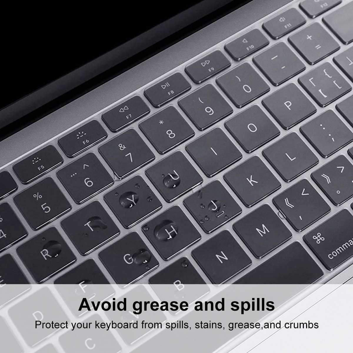 ENKAY TPU Keyboard Protector Cover for MacBook Pro 13.3 inch without Touch Bar A1708 / MacBook 12