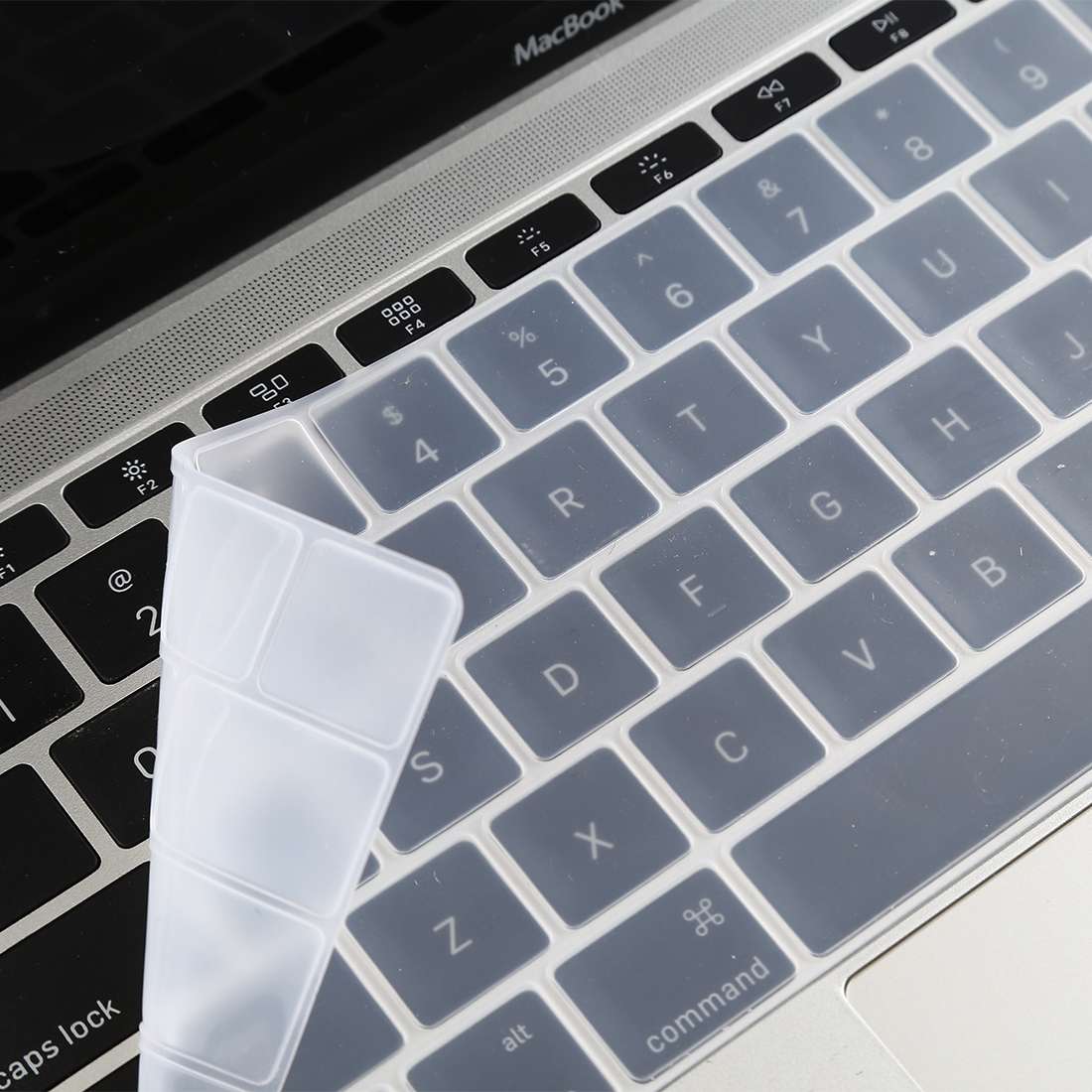 Keyboard Protector TPU Film for MacBook Pro 13 / 15 with Touch Bar (A1706 / A1989 / A1 ... (White)