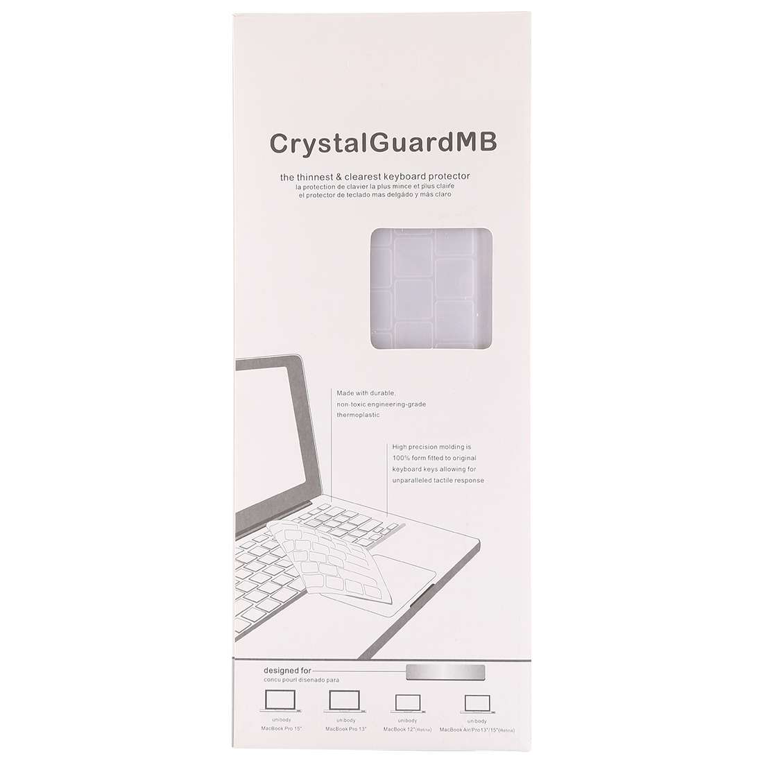 Keyboard Protector TPU Film for MacBook Pro 13 / 15 with Touch Bar (A1706 / A1989 / A1 ... (White)