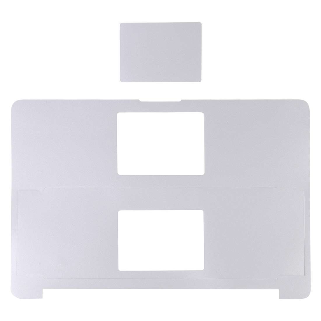 Palm & Trackpad Protector Full Sticker for MacBook Pro 15 Retina (A1398) (Silver)