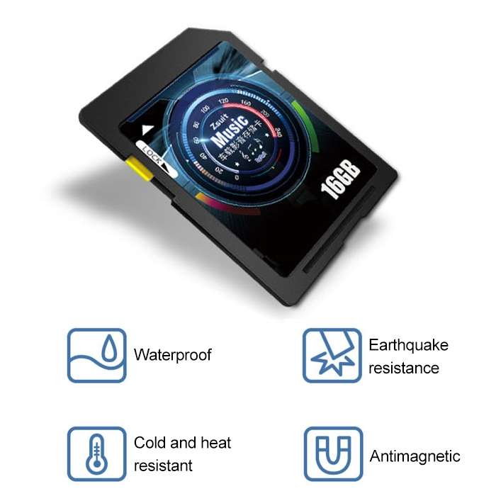 Zsuit 64GB High Speed Class10 Car Audio and Video SD Memory Card