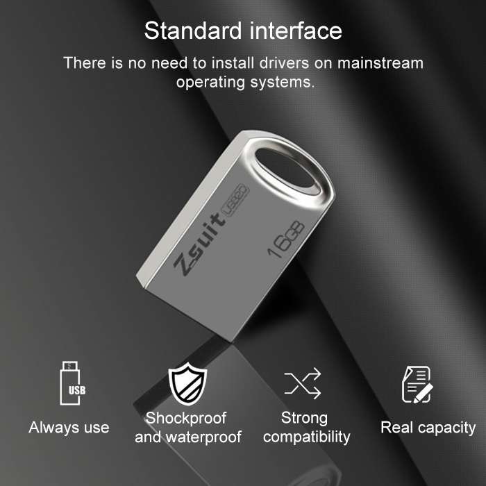 Zsuit 32GB USB 3.0 Mini Metal Ring Shape USB Flash Disk