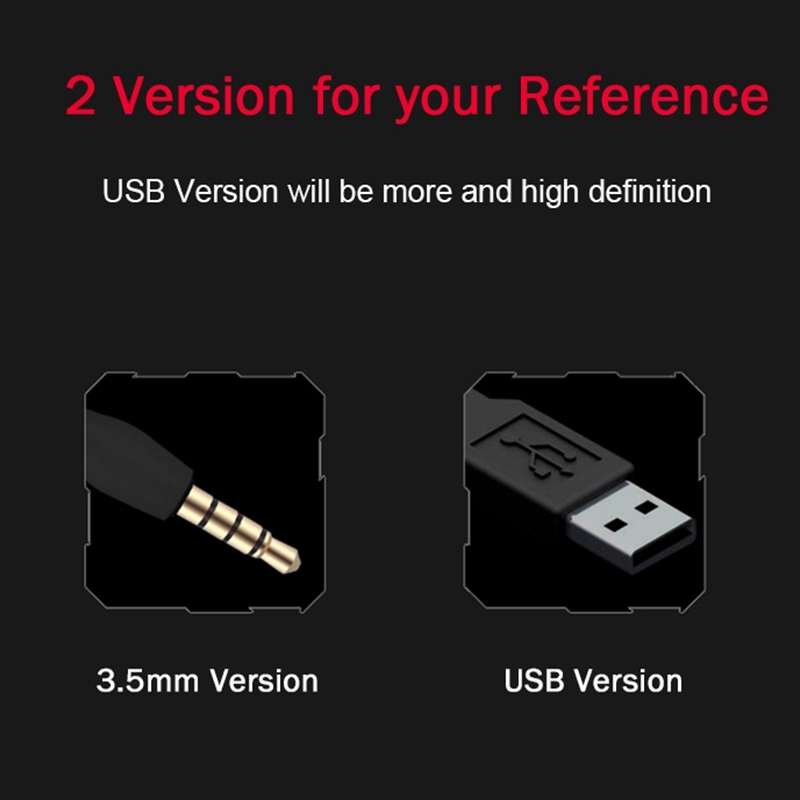 BK Desktop Gooseneck Adjustable USB Wired Audio Microphone, Built-in Sound Card