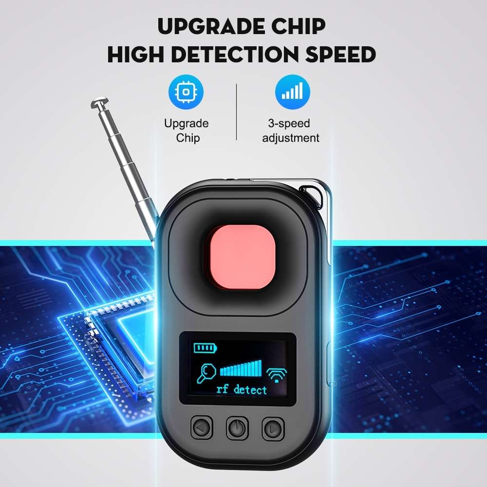 T03 Multi-function Camera Detector Scanner Anti-Peep Eavesdropping Anti-Monitoring Signal Detector (