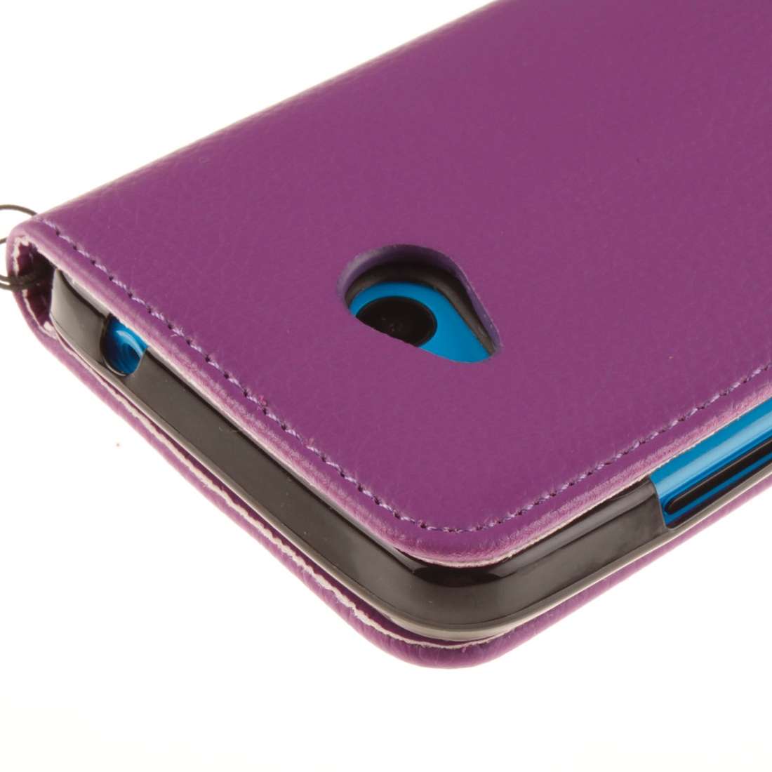 For Microsoft Lumia 640 Litchi Texture Horizontal Flip Leather Case with Holder & Car ... (Purple)