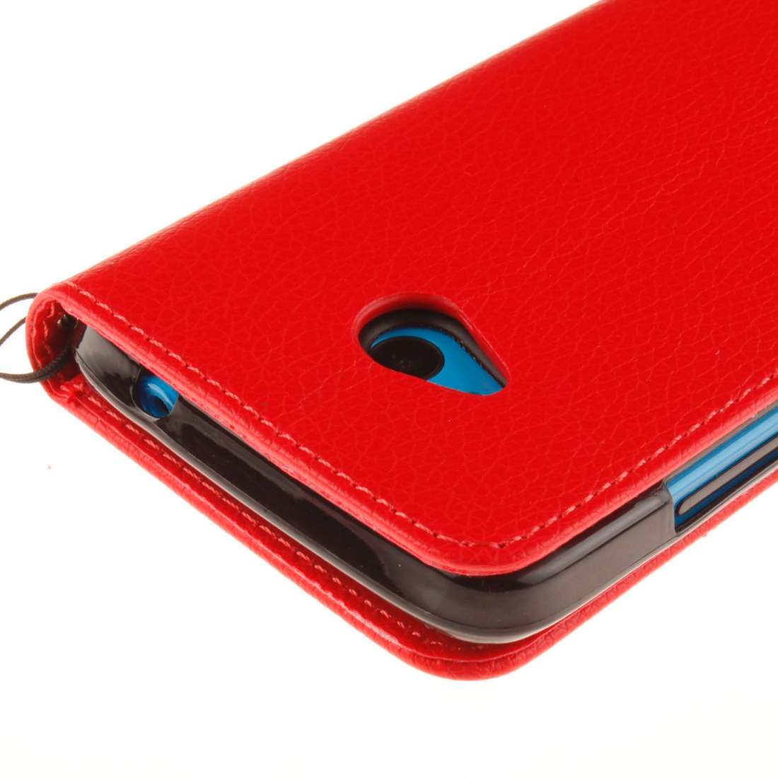 For Microsoft Lumia 640 Litchi Texture Horizontal Flip Leather Case with Holder & Card S ... (Red)
