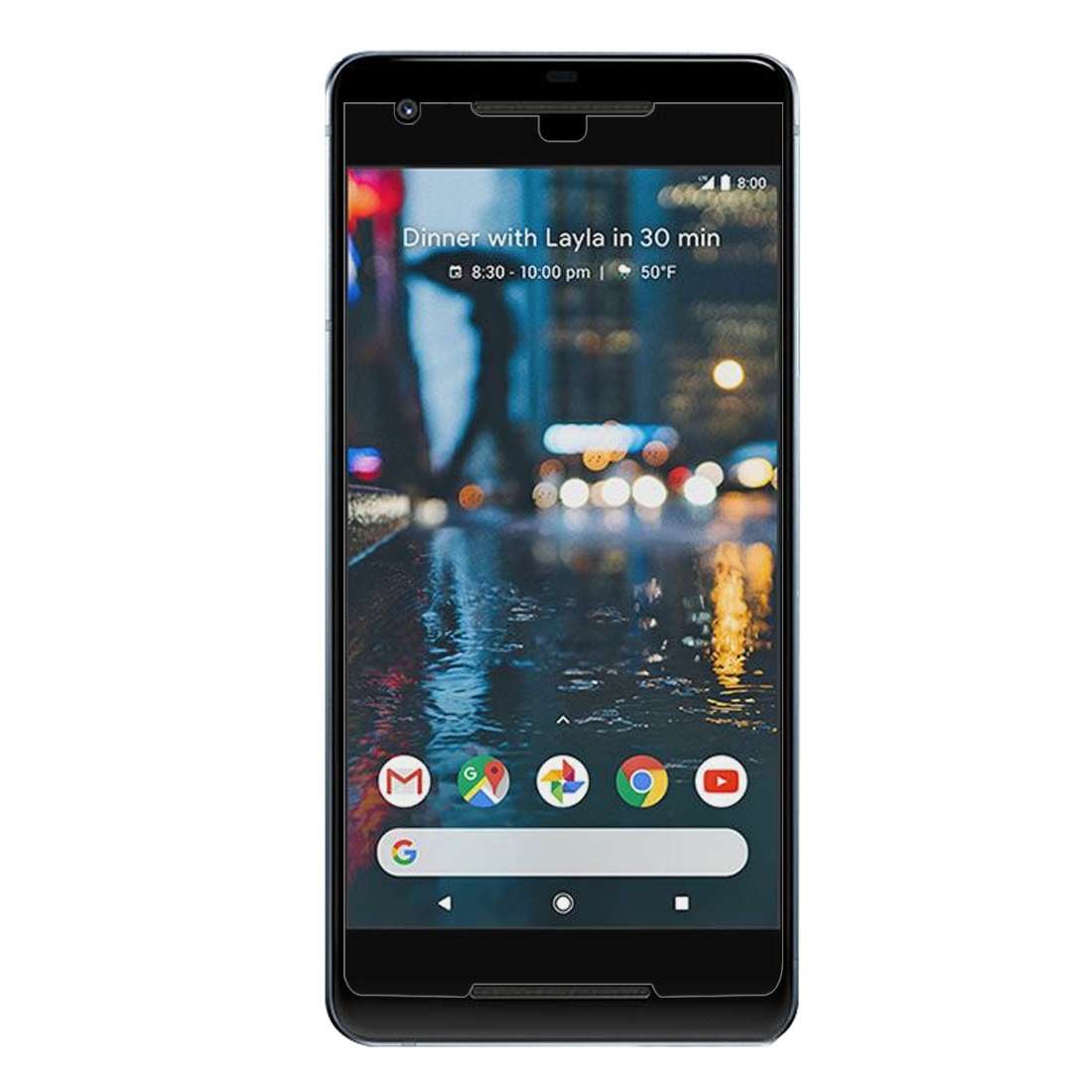 50 PCS for Google Pixel 2 0.26mm 9H Surface Hardness 2.5D Explosion-proof Tempered Glass Screen Fi