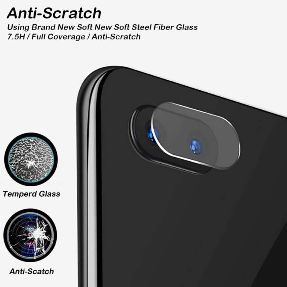 10 PCS For OPPO Realme 5 Pro 2.5D Transparent Rear Camera Lens Protector Tempered Glass Film