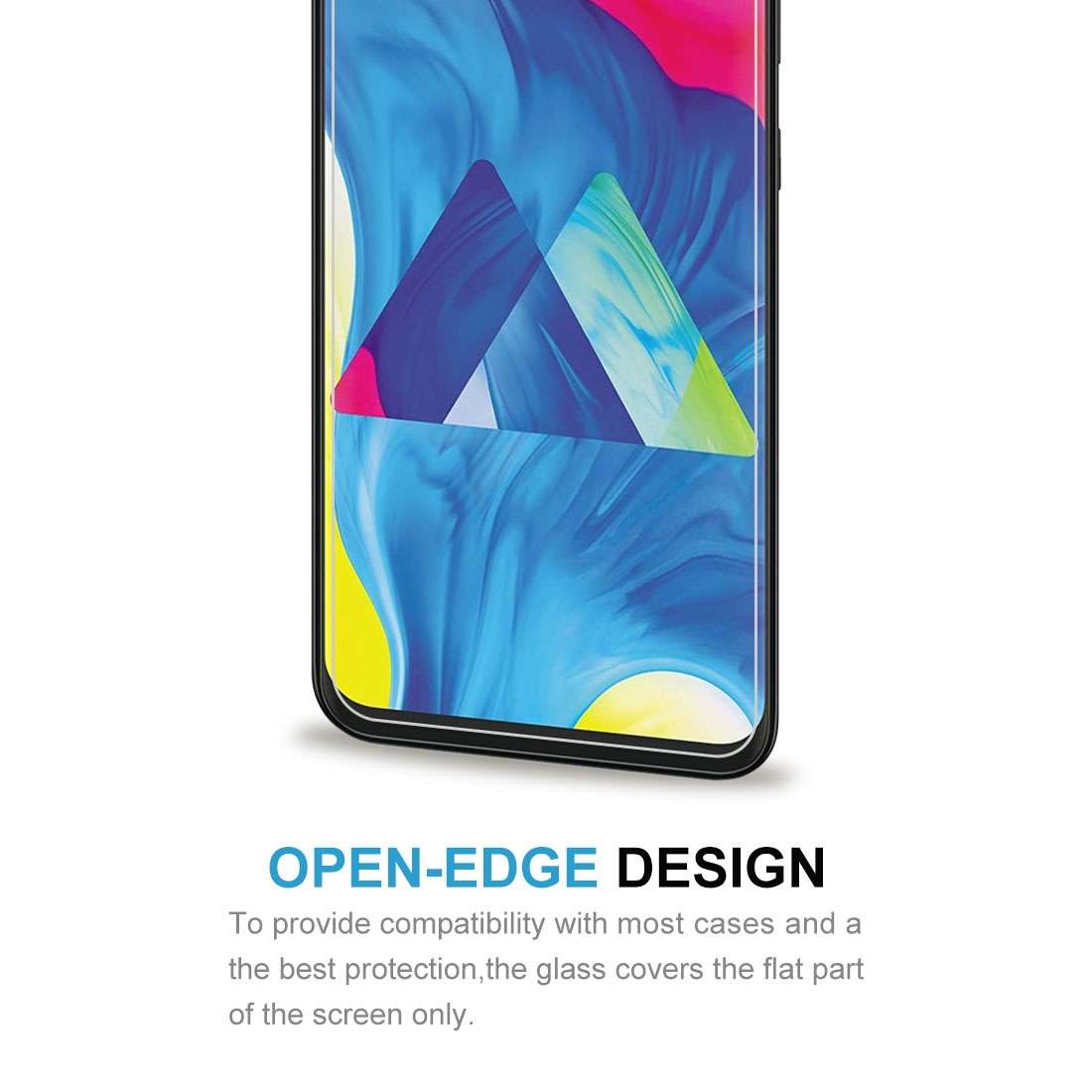 10 PCS 0.26mm 9H 2.5D Tempered Glass Film for Galaxy M10