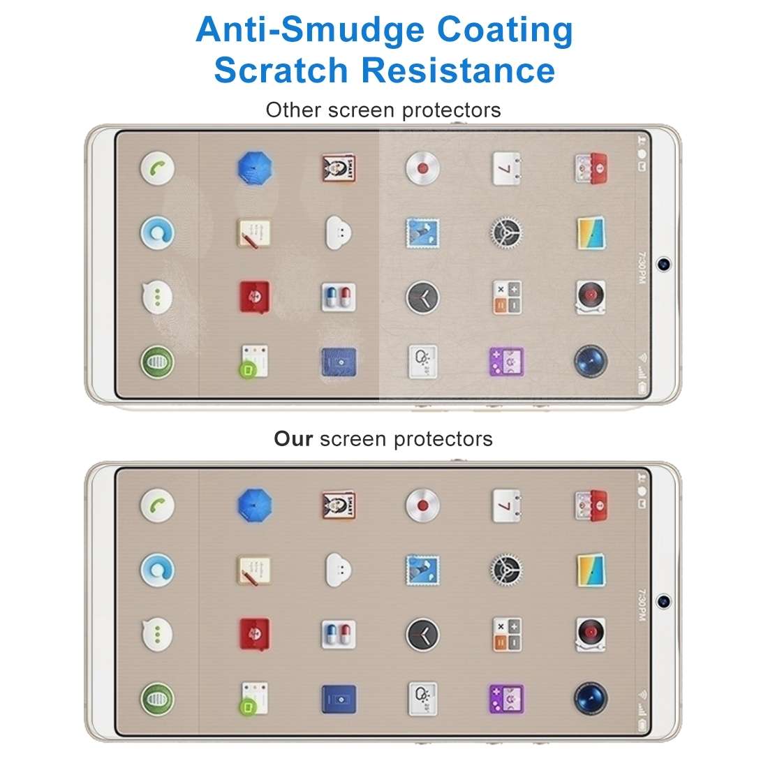 2 PCS for Smartisan Nut Pro 2 0.26mm 9H Surface Hardness 2.5D Curved Edge Tempered Glass Front Scr