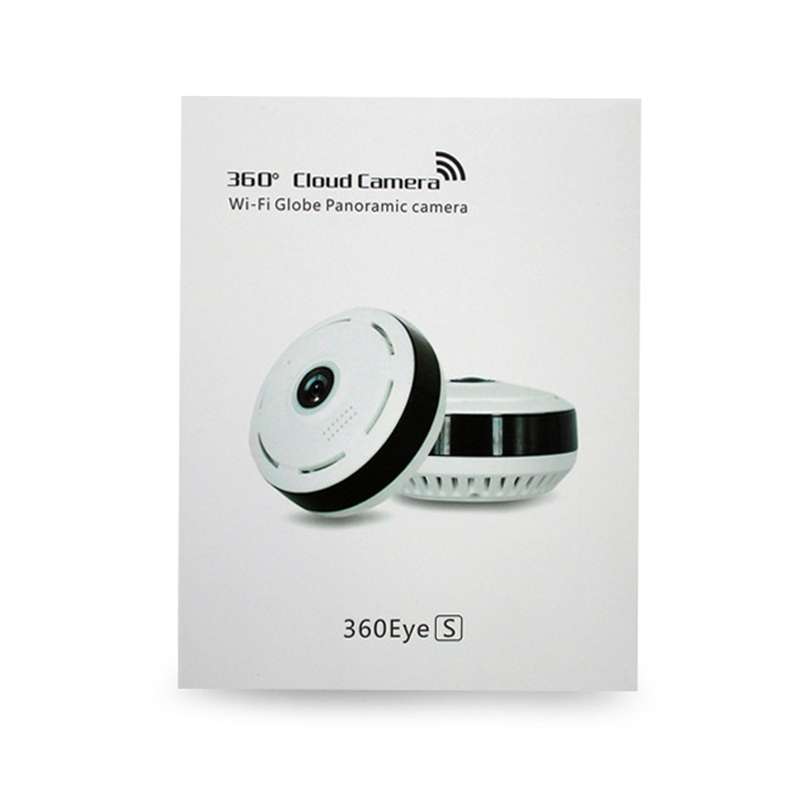 V380pro 360 Degree 1280*960P Network Panoramic Camera with TF Card Slot ,Support Mobil ... (White)