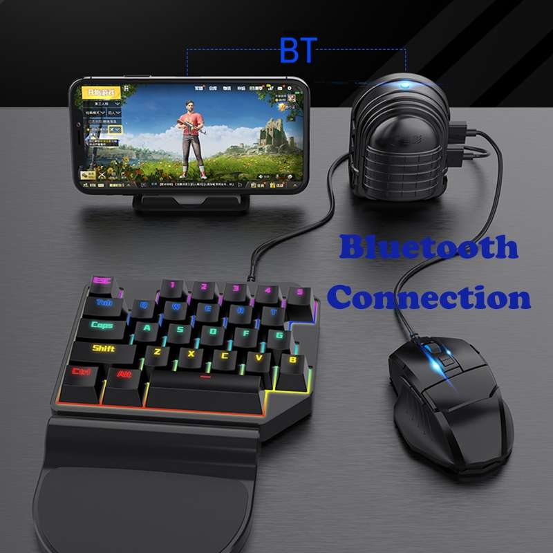 GAMWING MIX3 Bluetooth 4.0 Keyboard Mouse Converter Eating Chicken Game Auxiliary Tool(Black)