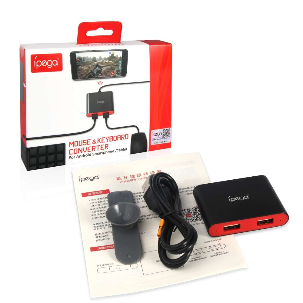 ipega PG-9116 Bluetooth Keyboard and Mouse Adapter Converter