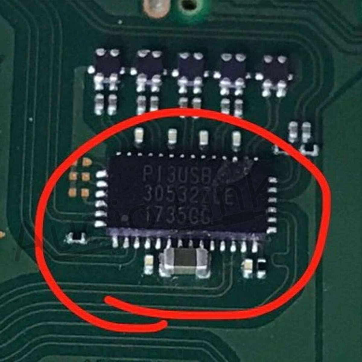 Audio Video Power P13USB IC Chip Replacement for Nintendo Switch