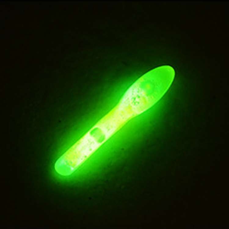 10 Packs OCEAN SUN Bulb Shape Luminous Float Night Fishing Light Stick, Visibility: 50m, Size: 4.5