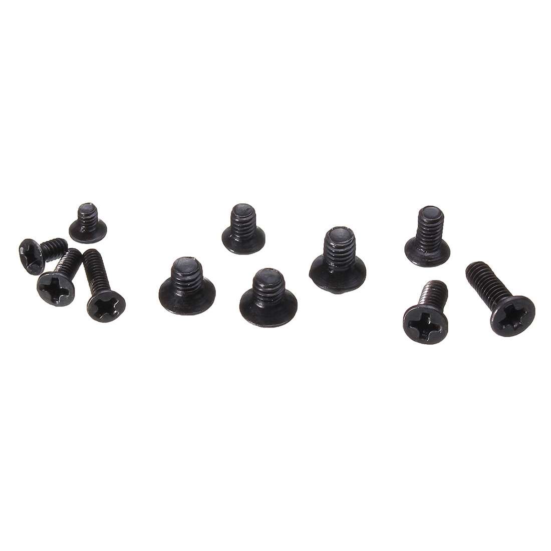 300 PCS M2 / M2.5 / M3 Laptop Screws Box Set for HP Lenovo SAMSUNG IBM (Black)