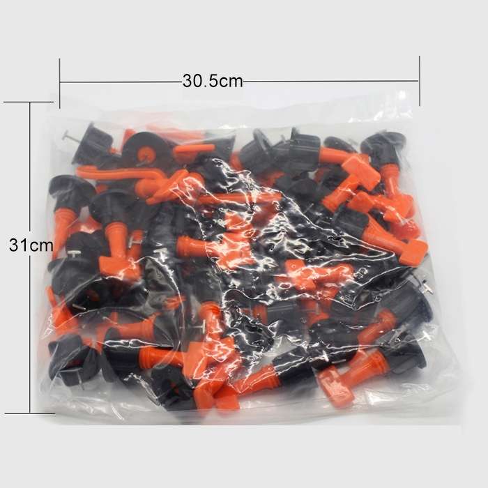 50 PCS Leveler Clip Leveling Device Paving Tile Positioning Aids