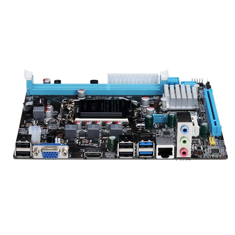 LGA 1155 DDR3 Computer Motherboard for Intel B75 Chip, Support Intel Second Generation / Third Gene