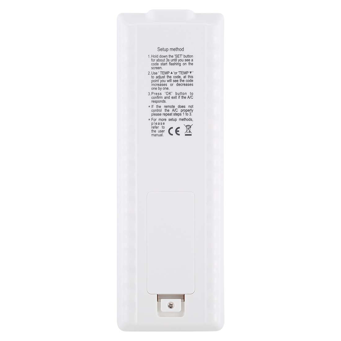 Chunghop K-2988E Universal A/C Remote Controller with Flashlight