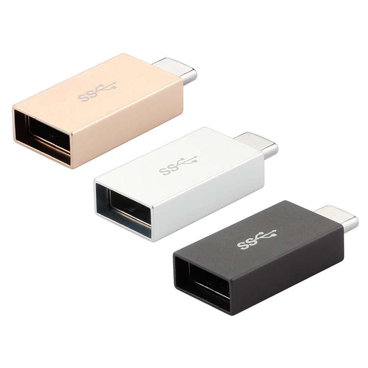 Type-C / USB-C to USB 3.0 AF Adapter (Black)