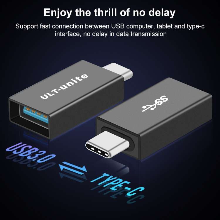 Type-C / USB-C to USB 3.0 AF Adapter (Black)