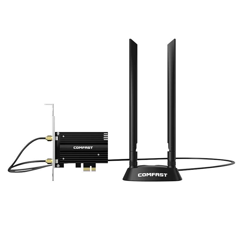 COMFAST CF-AX180 PLUS 1800Mbps PCI-E Bluetooth 5.2 Dual Frequency Gaming WiFi 6 Wireless Network C