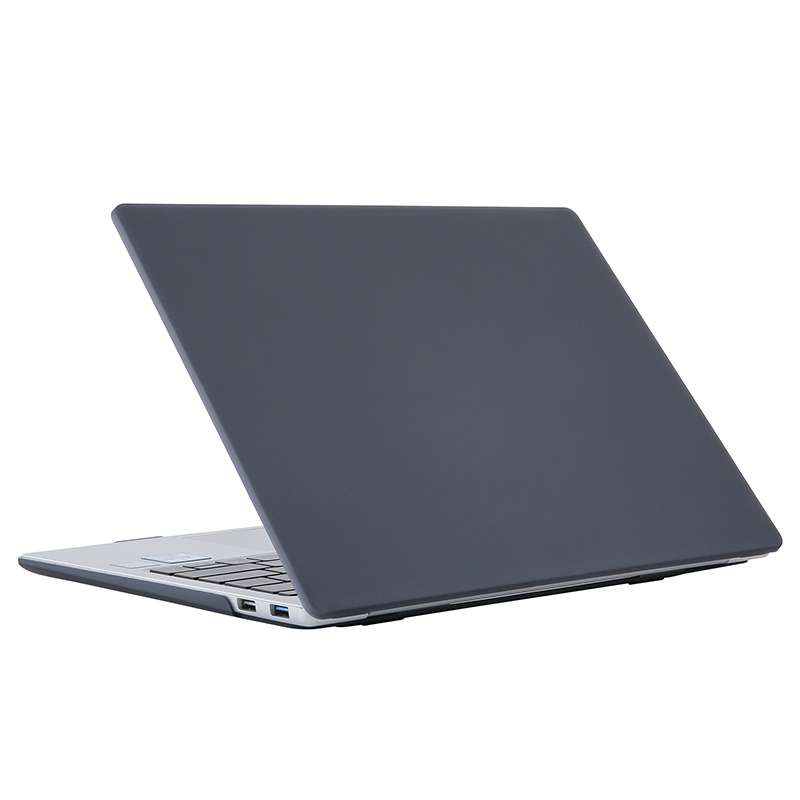 For Huawei MateBook 14 inch Shockproof Frosted Laptop Protective Case(Black)