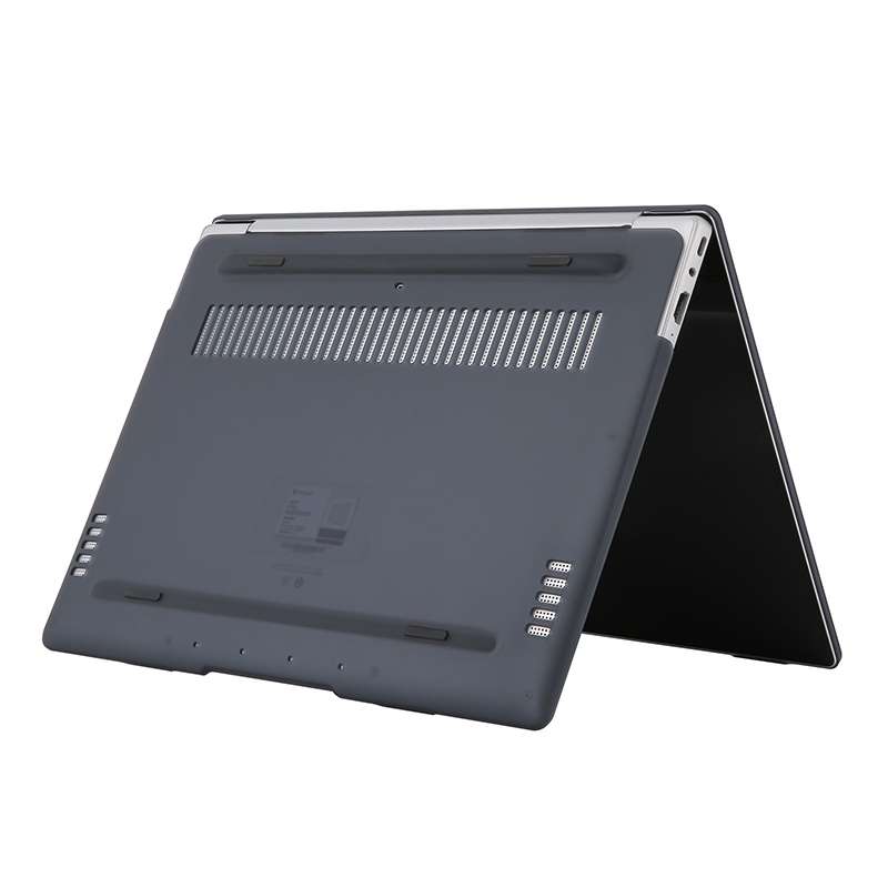 For Huawei MateBook 14 inch Shockproof Frosted Laptop Protective Case(Black)