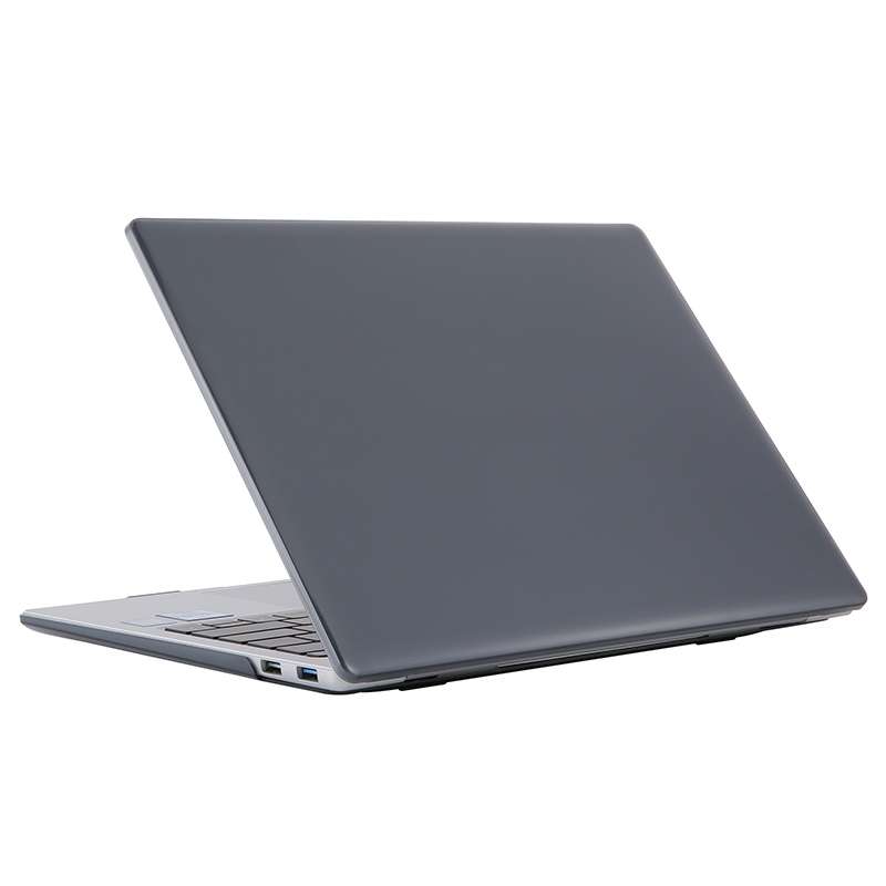 For Huawei MateBook 14 inch 2023 / 2022 / 2021 Shockproof Crystal Laptop Protective Case(Black)