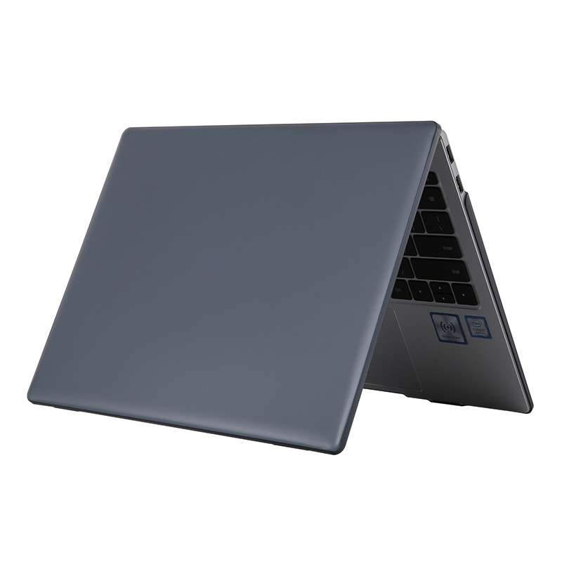 For Huawei MateBook 14 inch 2023 / 2022 / 2021 Shockproof Crystal Laptop Protective Case(Black)