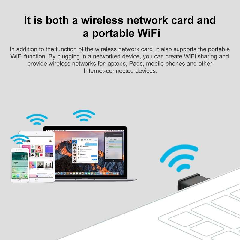 Tenda W311MI Mini USB WiFi Adapter 150Mbps Wireless Ethernet Internet Network Card
