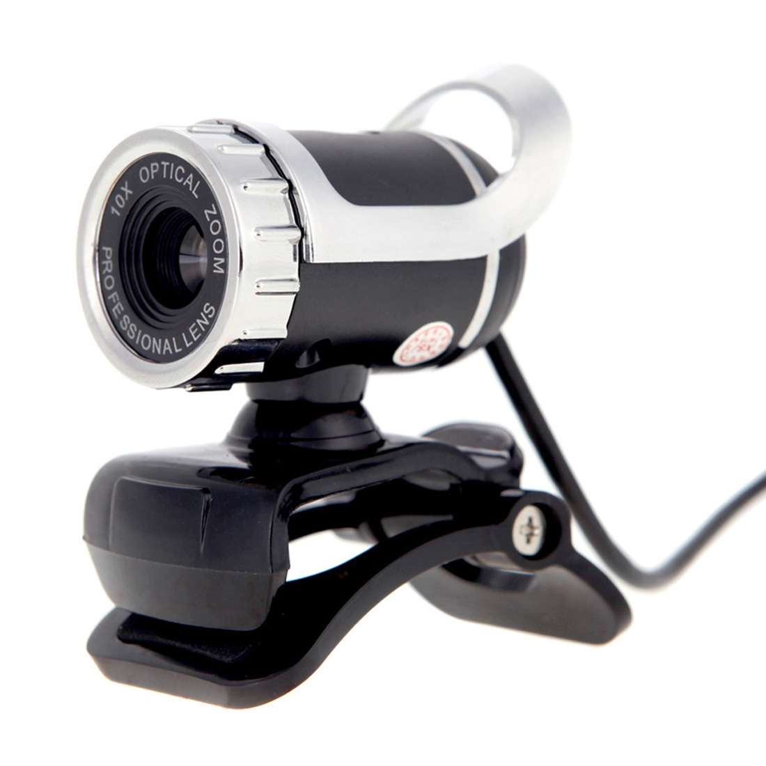 A859 480 Pixels HD 360 Degree WebCam USB 2.0 PC Camera with Sound Absorption Microphone for Comput