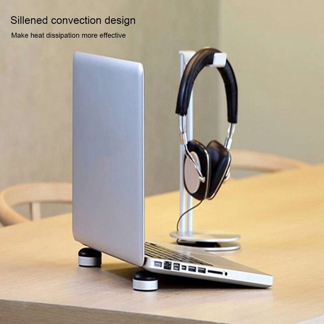 Universal Mini Portable Aluminum Alloy Laptop Notebook Radiator Holder