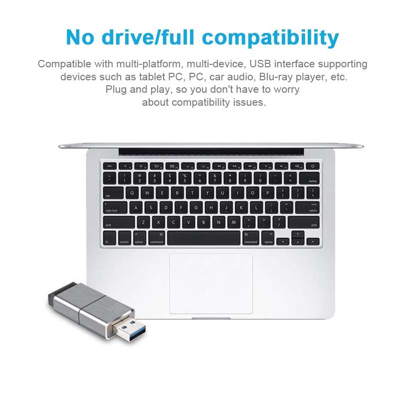 EAGET F90 32GB High-speed USB 3.0 Push-pull Zinc Alloy U Disk (Silver Grey)