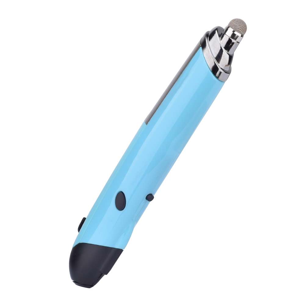 PR-08 6-keys Smart Wireless Optical Mouse with Stylus Pen & Laser Function (Black)